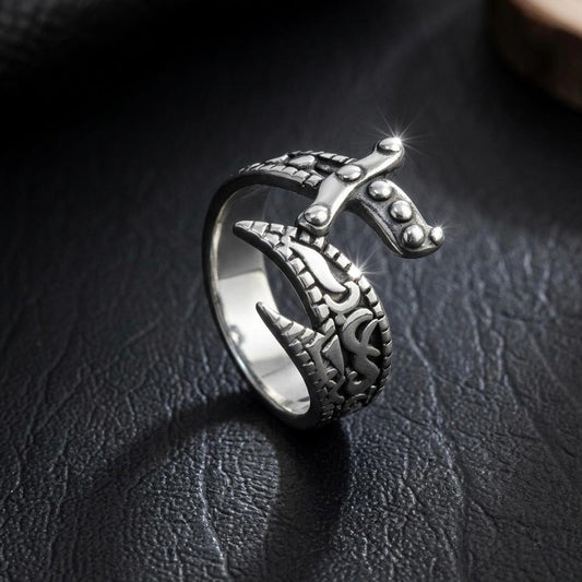 Zulfiqar Sword Ring For Men