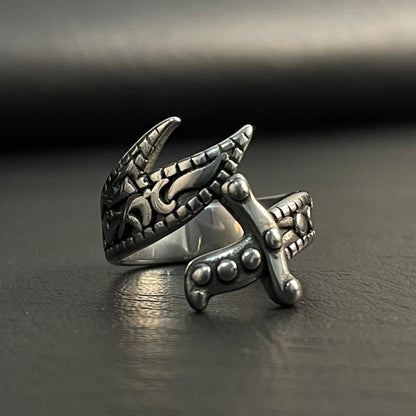 Zulfiqar Sword Ring For Men
