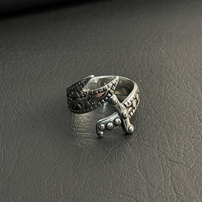 Zulfiqar Sword Ring For Men