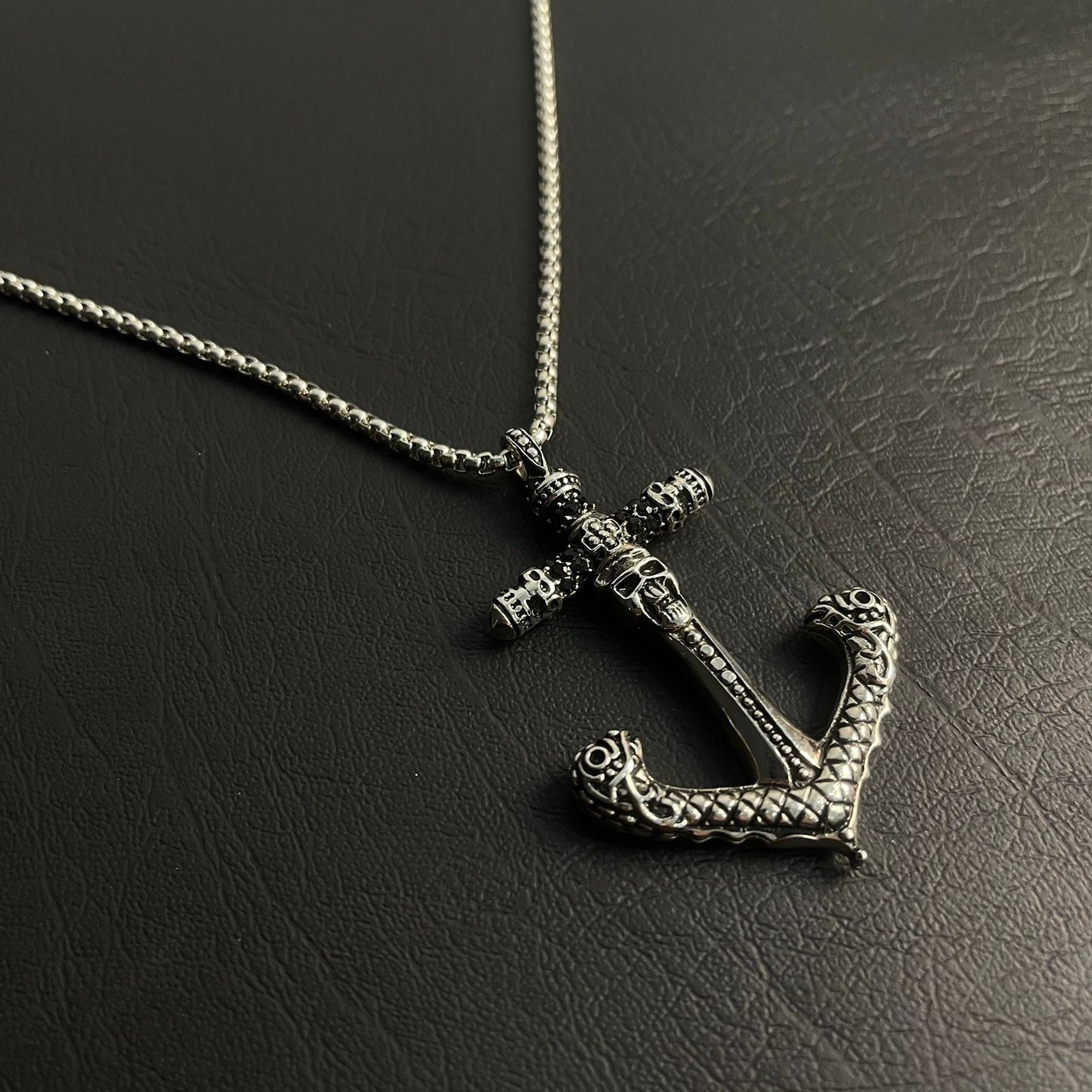 Pirates Anchor Pendant For Men