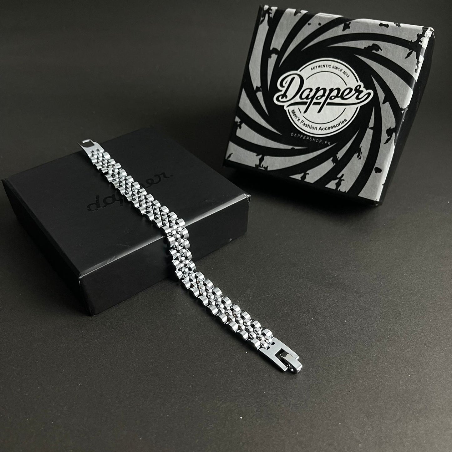 Silver RLX Jubilee Bracelet for Men
