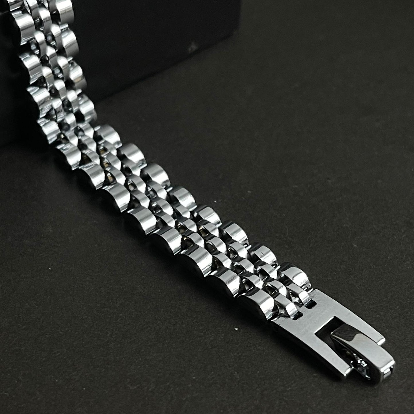 Silver RLX Jubilee Bracelet for Men