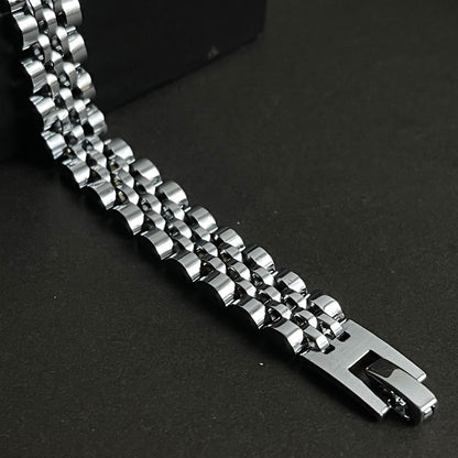 Silver RLX Jubilee Bracelet for Men