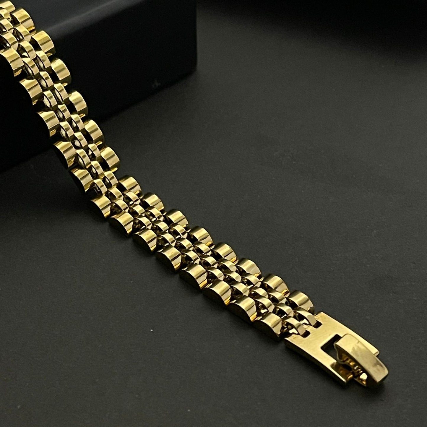 Golden RLX Jubilee Bracelet for Men