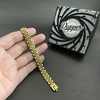 Golden RLX Jubilee Bracelet for Men