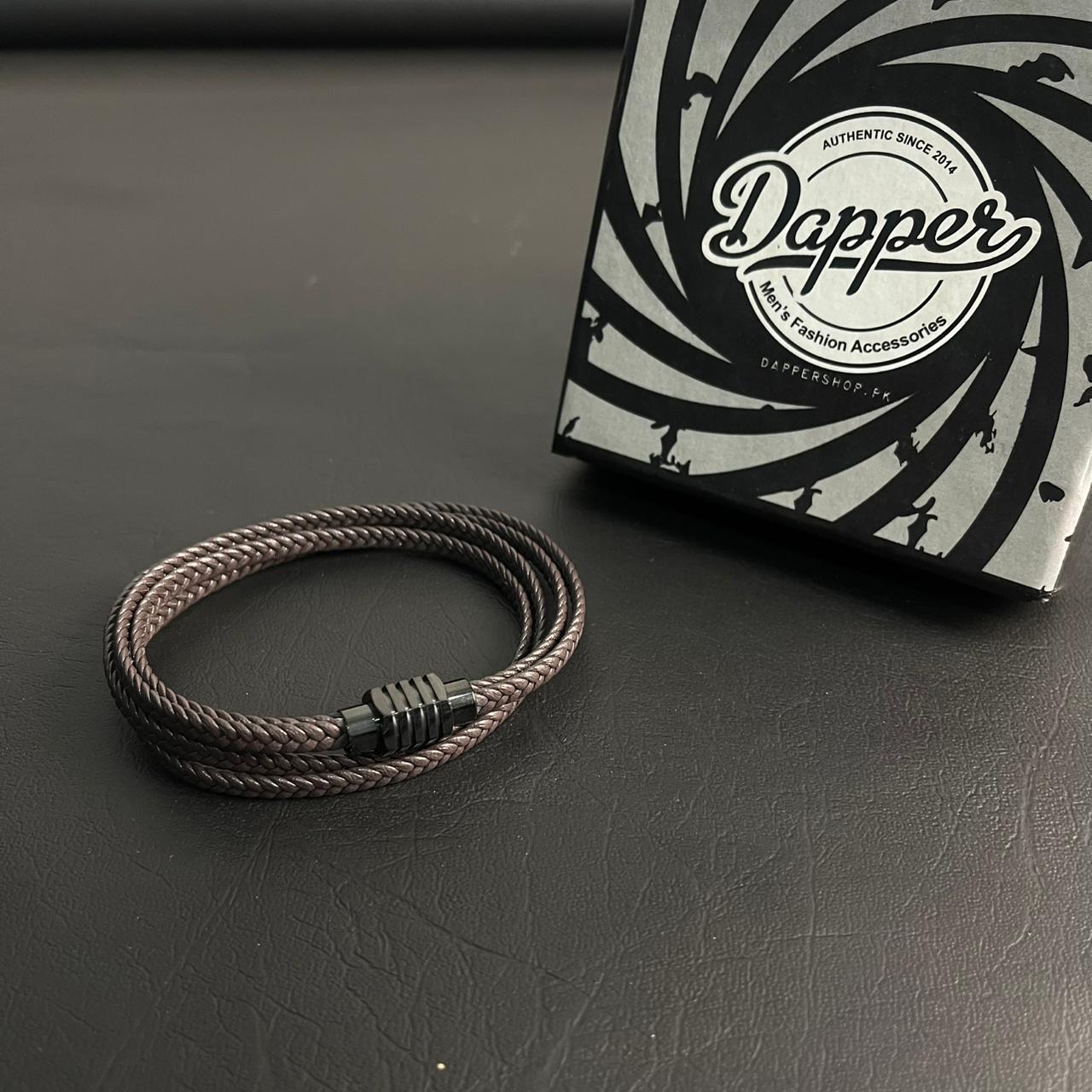 Urban Loop Brown Bracelet For Men