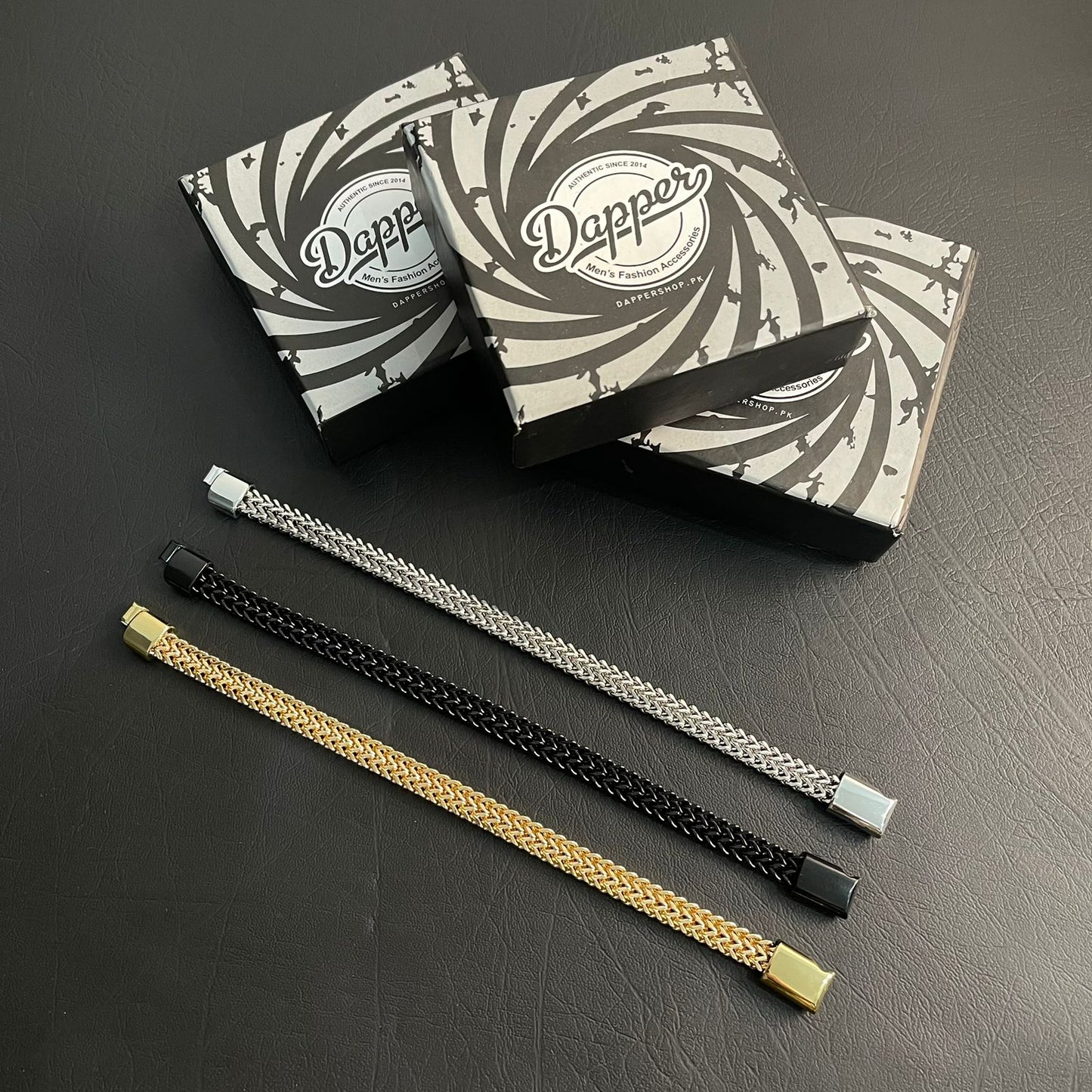 8mm Foxtail Chain Bracelet for Men