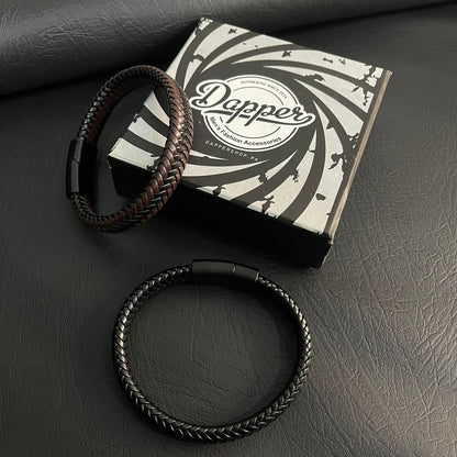 Smooth Wrap Leather Bracelet For Men