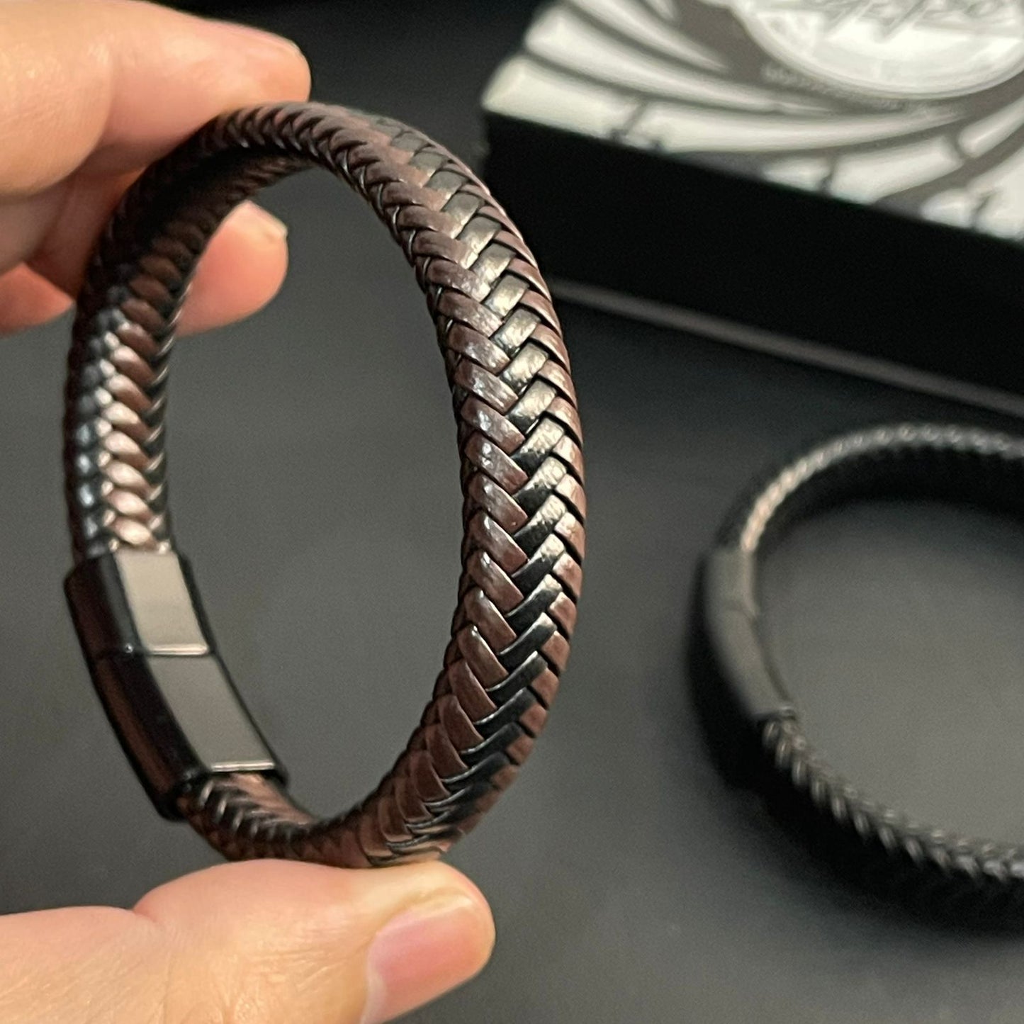 Smooth Wrap Leather Bracelet For Men