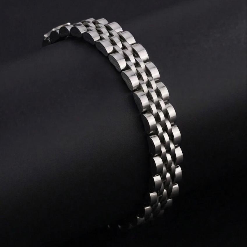 Silver RLX Jubilee Bracelet for Men