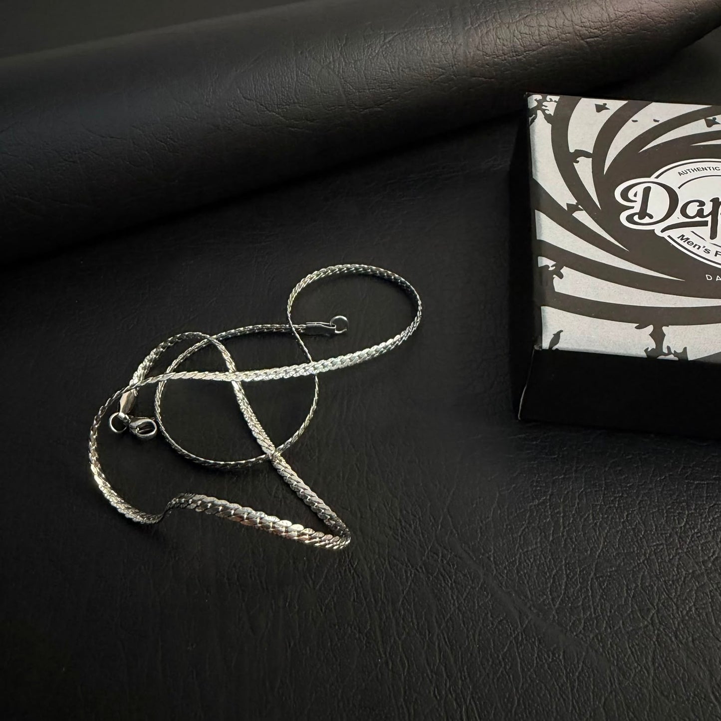 3mm Silver Miami Link Neck Chain For Men
