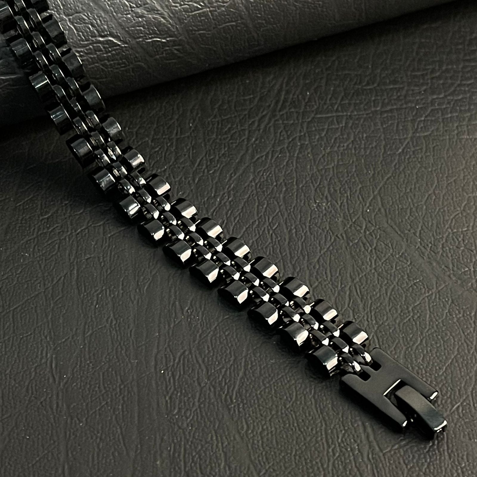 black rolex jubilee bracelet for men online in Pakistan