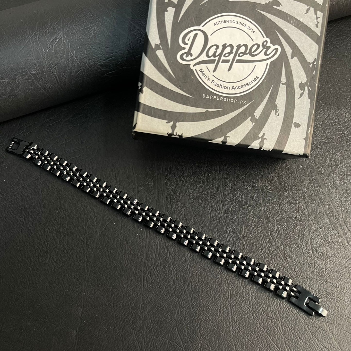 black rolex jubilee bracelet for men online in Pakistan