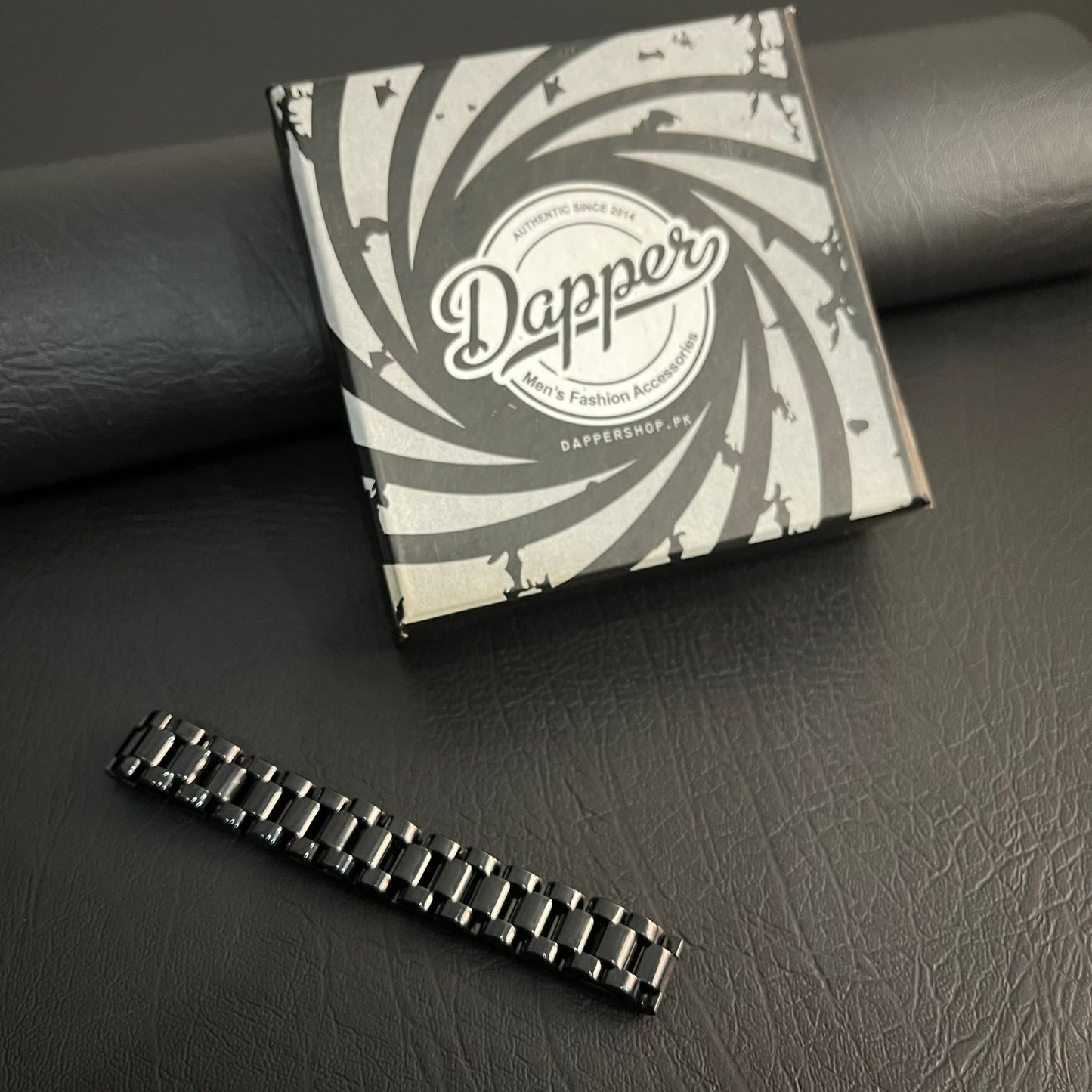 black rolex jubilee chain bracelet for men online in Pakistan