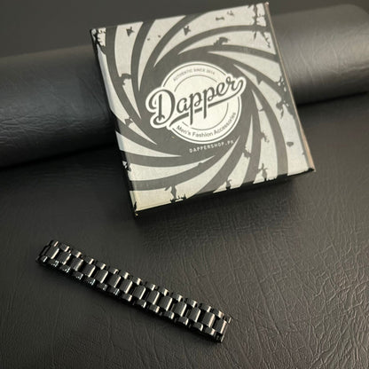 black rolex jubilee chain bracelet for men online in Pakistan