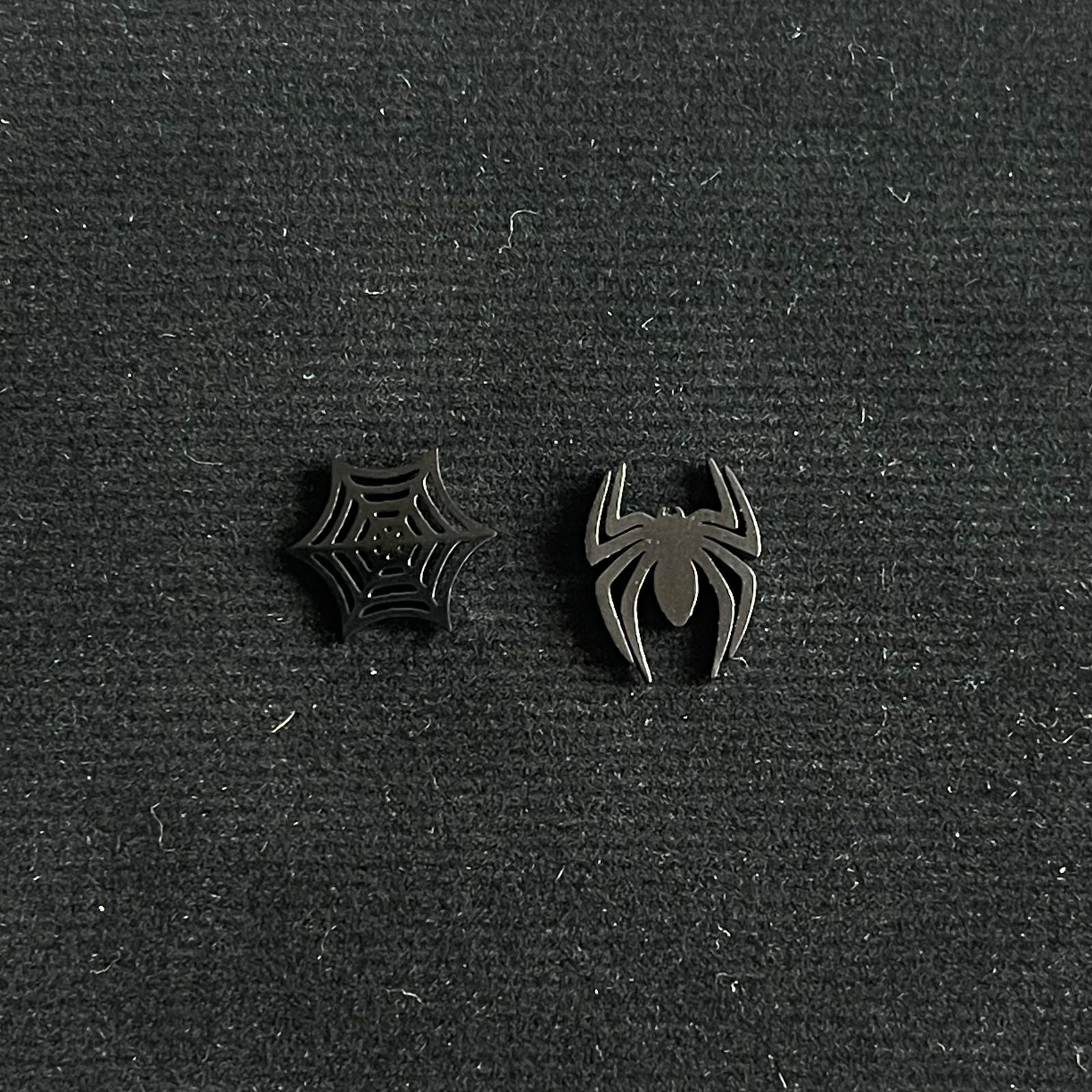 black spider earrings for men women  online in Pakistan