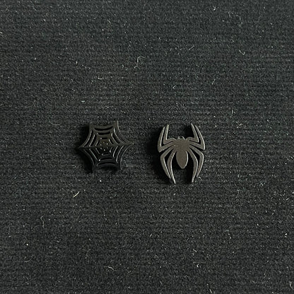 black spider earrings for men women  online in Pakistan