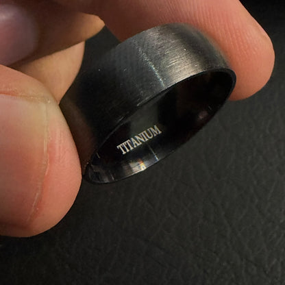 black titanium ring for men in Pakistan