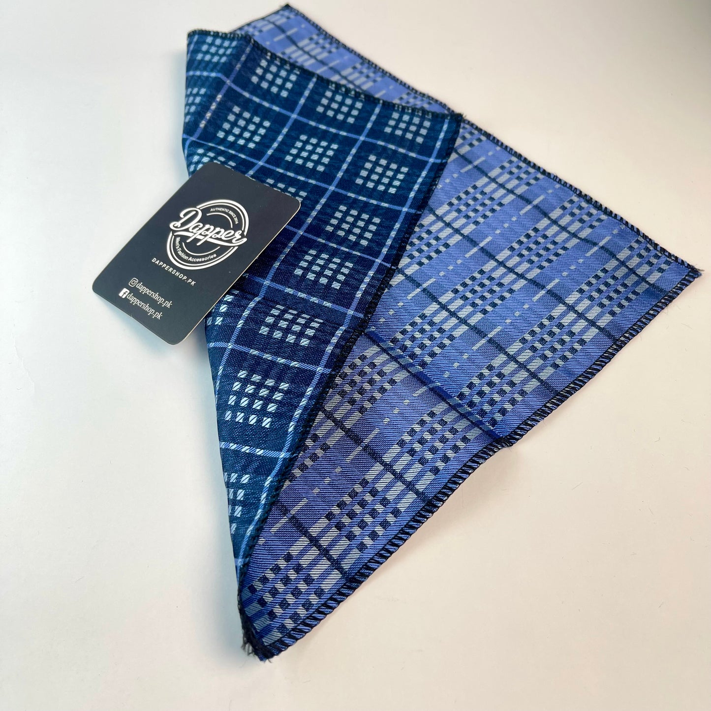 blue pocket square Pakistan