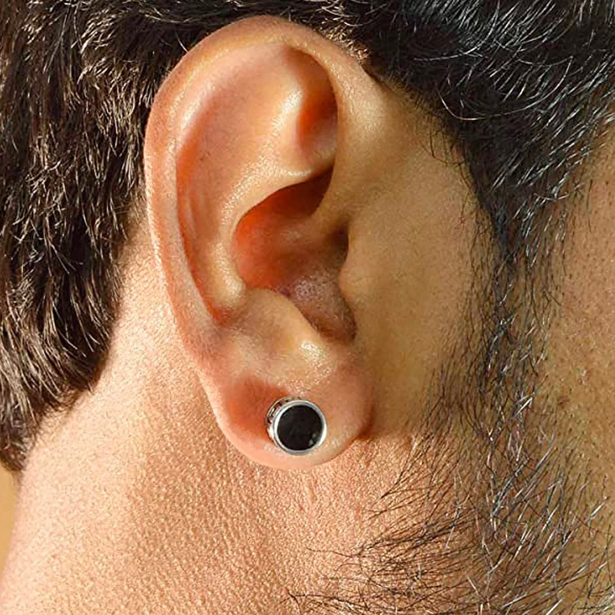 classic round stud bali earrings for men in Pakistan