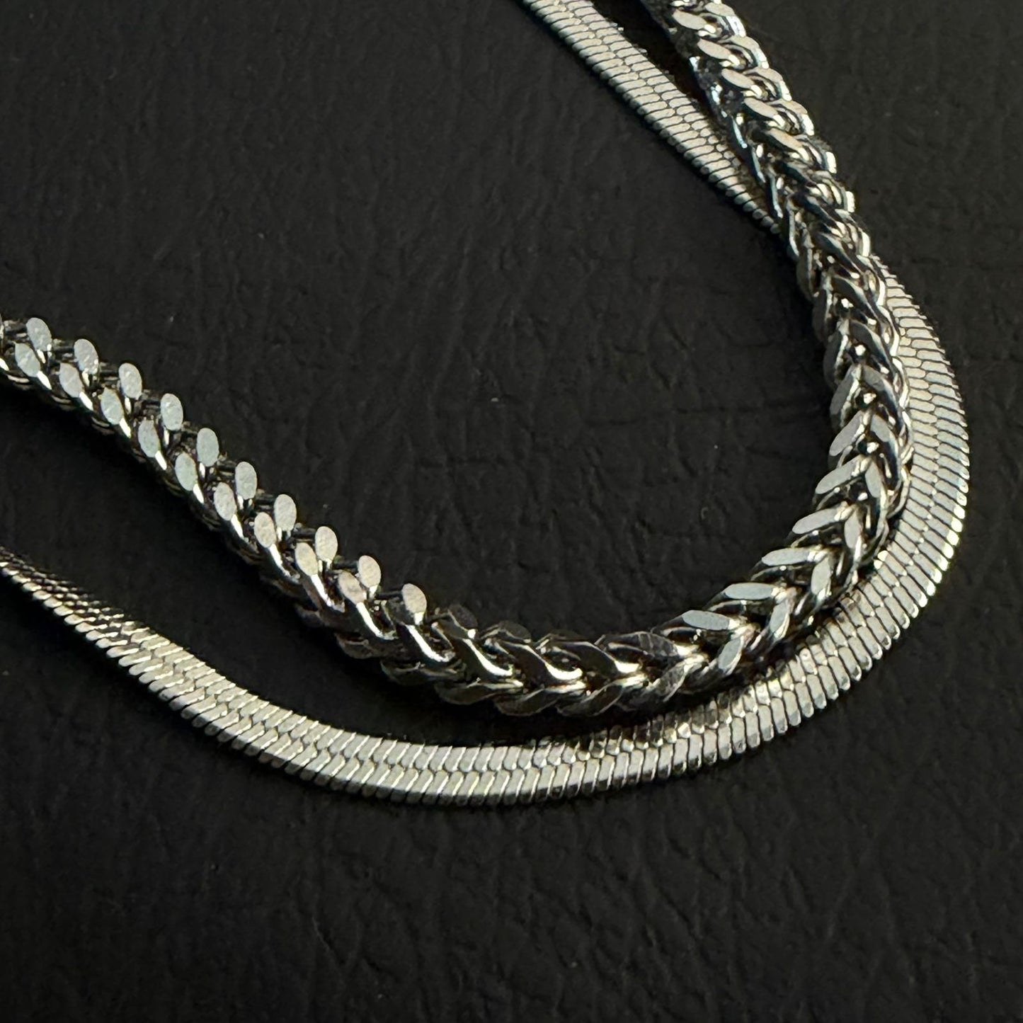 double layered chain bracelet for men in Pakistan