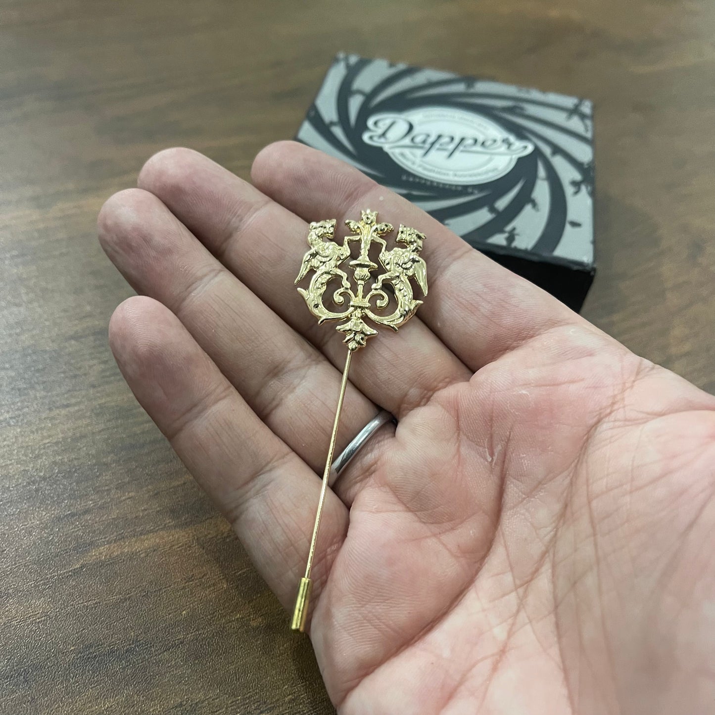 crown lion lapel pin online in Pakistan