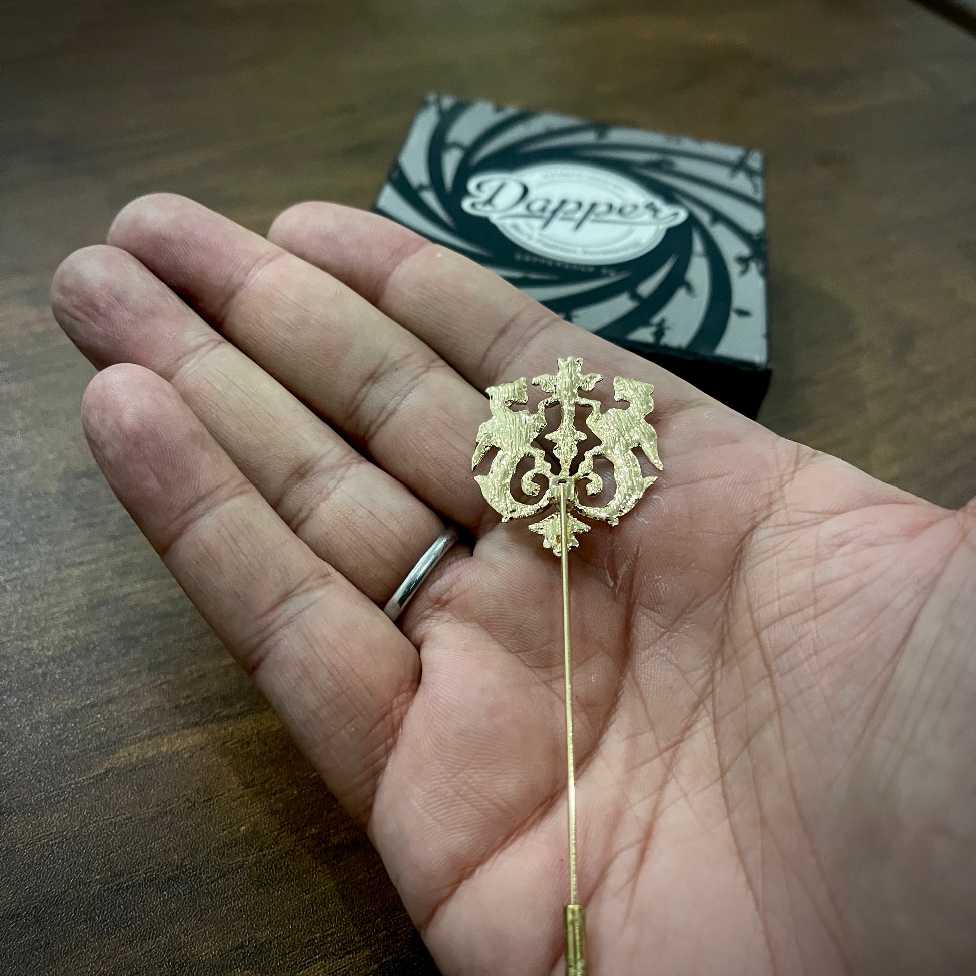crown wedding brooch lapel pin online in Pakistan