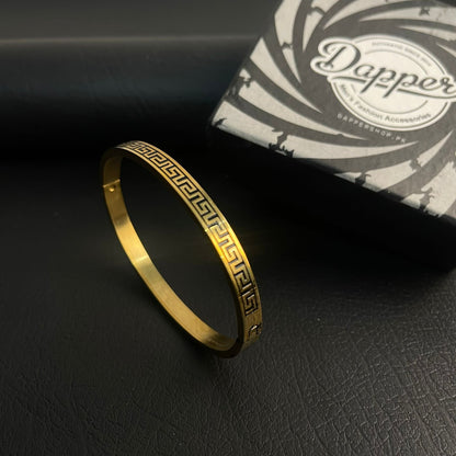 golden stainess steel kara bangle bracelet price in Pakistan