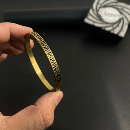 golden stainess steel kara bangle bracelet price in Pakistan