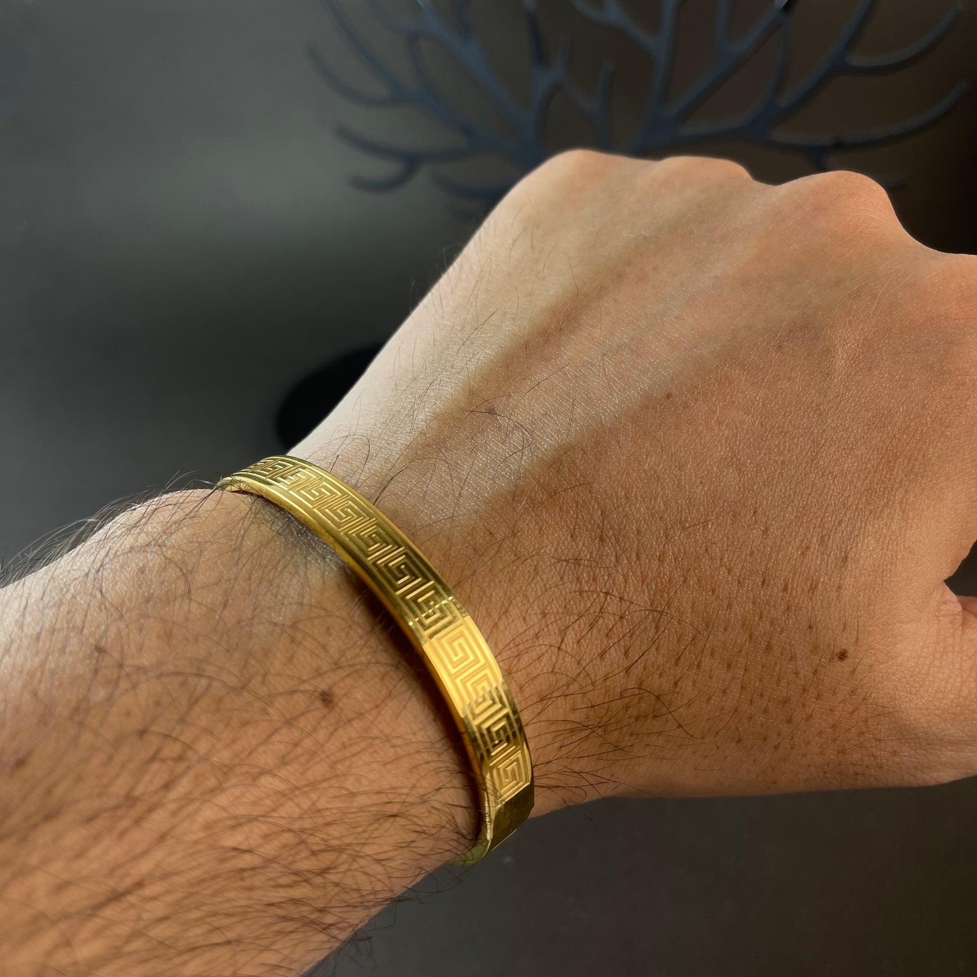 golden stainless steel bracelet kara price in Pakistan