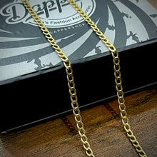 Load image into Gallery viewer, 2mm Golden Light weight Figaro Link Neck Chain For Men