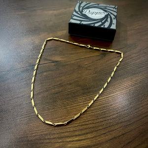 3mm stainelss steel golden neck chain for men in pakistan