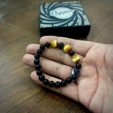 Load image into Gallery viewer, Natural Earth monk energy stone beads bracelt for men women in pakistan