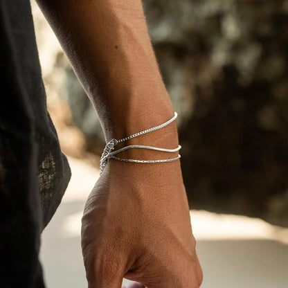 minimal stainless steel bracelets for men online in Pakistan