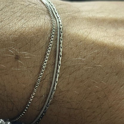 minimal stainless steel bracelets for men online in Pakistan