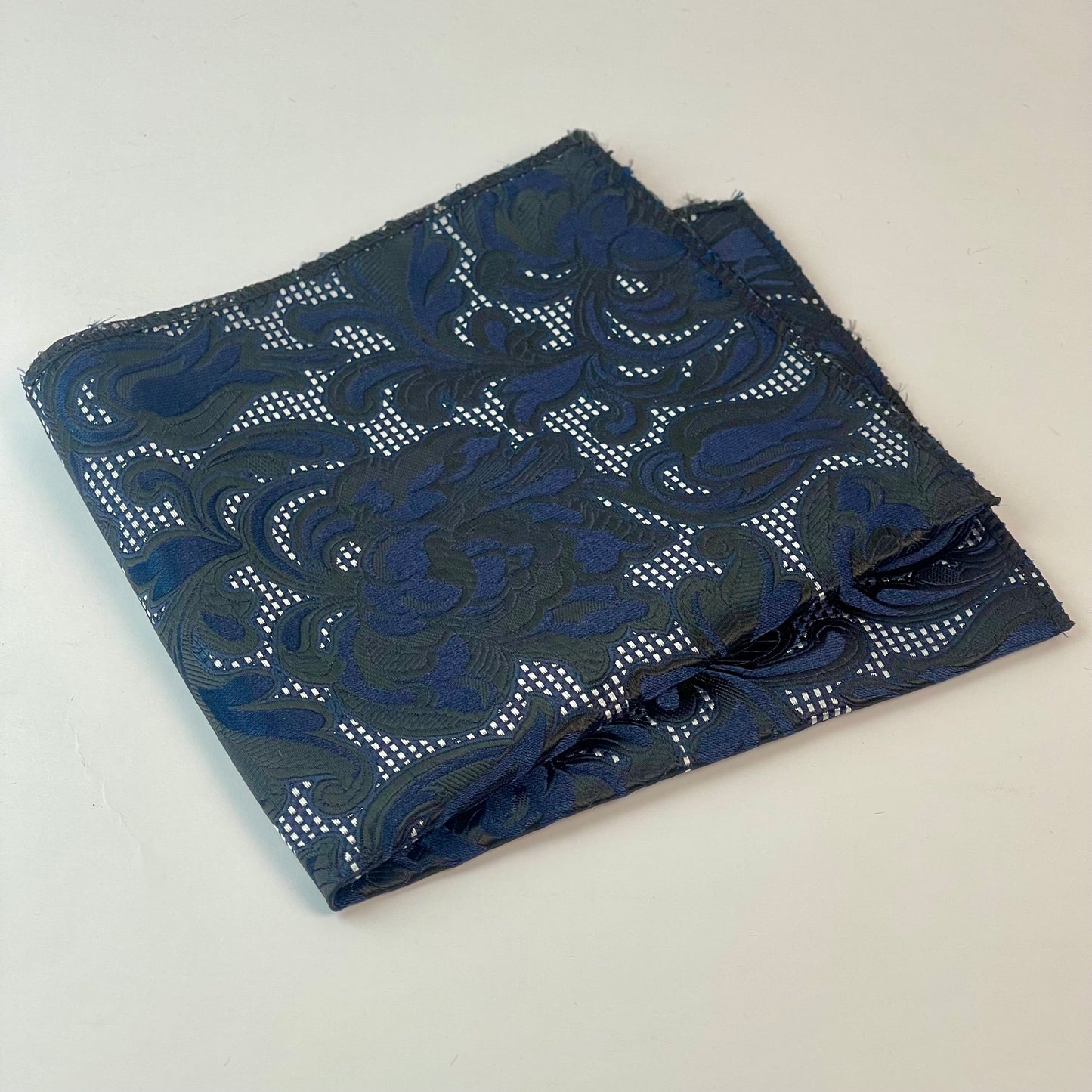 navy blue and black pocket square for men pakistan