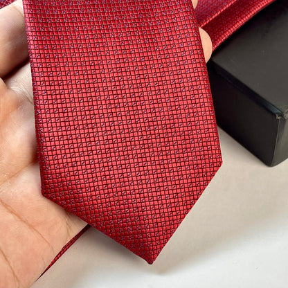 plain red neck tie for men in Pakistan