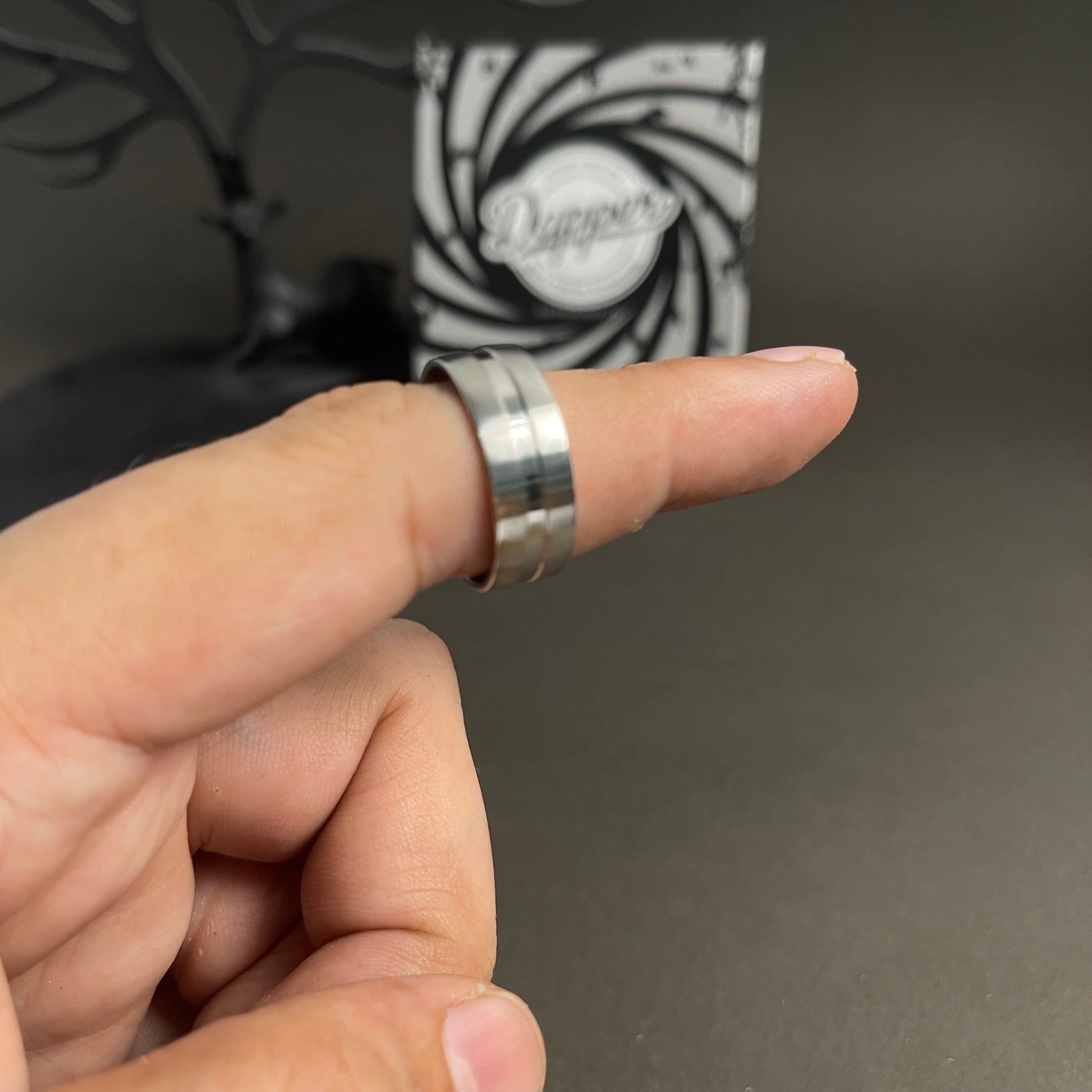 silver challa ring  for men online in Pakistan