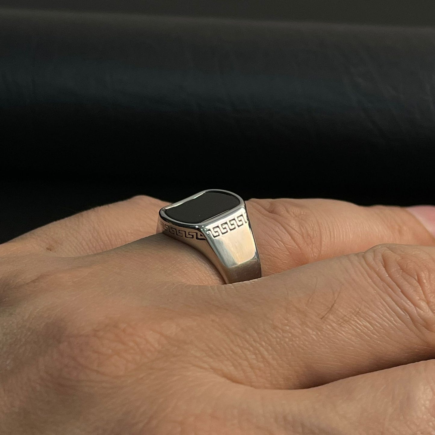 silver turkish ring for men online in Pakistan