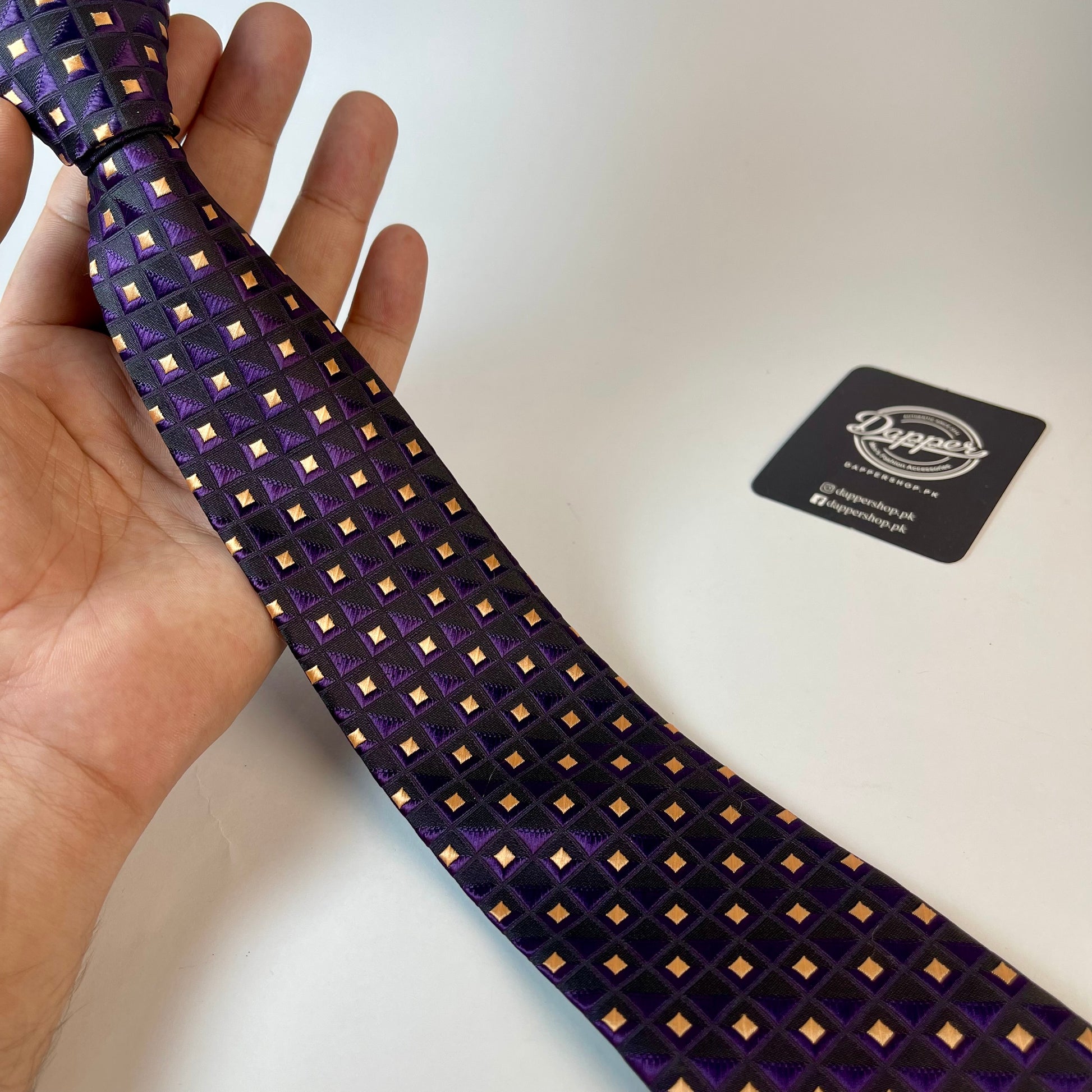 violet Plum Purple neck tie for men Pakistan
