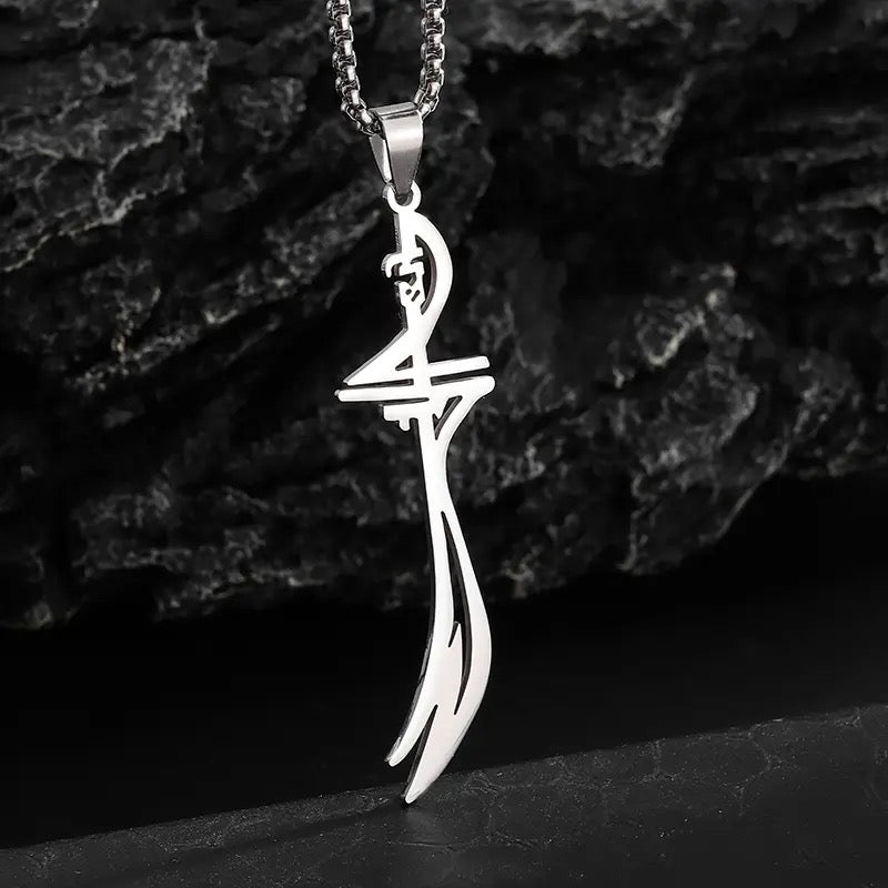 hazrat ali maula ra sword pendant necklace for men online in pakistan
