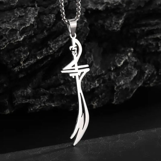 hazrat ali maula ra sword pendant necklace for men online in pakistan