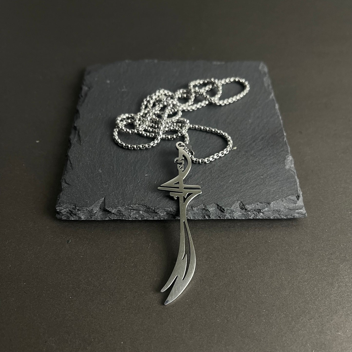 zulfiqar sword pendant necklace for men online in pakistan