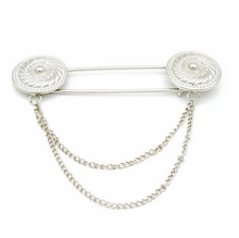 Load image into Gallery viewer, Coat Pin Chain Silver For Men
