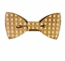 Load image into Gallery viewer, Wood Bow Tie 102