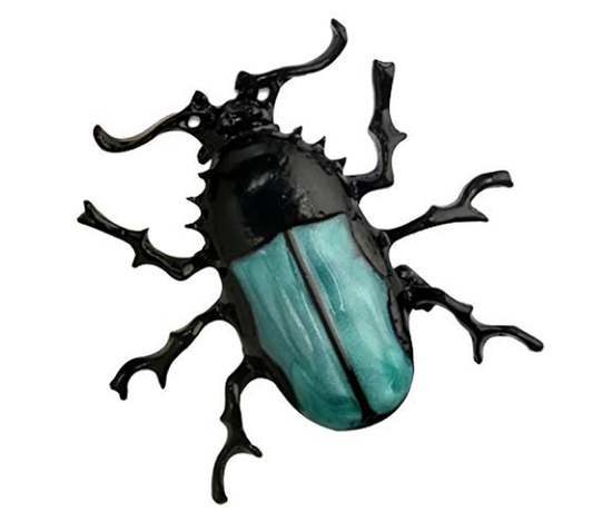 Beetle Brooch