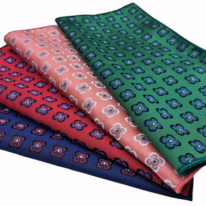 colorful Floral Pocket square for men suit online in Pakistan