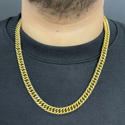 10mm Golden Big heavy neck chain for men boys in Pakistan