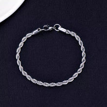 Load image into Gallery viewer, 6mm Rope Chain Bracelet For Men