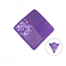 Load image into Gallery viewer, Purple Pocket Square Online Buy